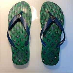 Tory Burch rubber flip flops